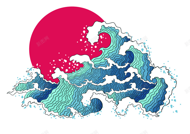 太阳民族风日风背景jpg设计背景_88icon https://88icon.com 太阳 日风 民族风 背景