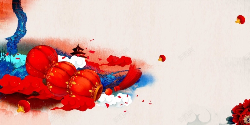 2018年狗年红色中国风喜迎元旦背景jpg设计背景_88icon https://88icon.com 喜庆 中国风 新春 新年 春节 狗年 2018年 舞狮 灯笼 大红色 狗年大吉 喜迎元旦 狗年吉祥闹元宵 年夜饭 团圆饭 psd分层 源文件 广告设计 海报