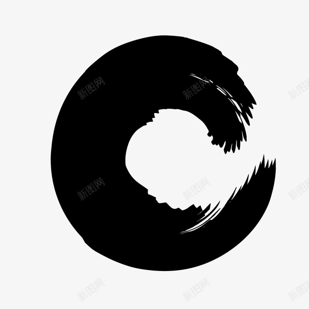 传统简约古典毛笔圆圈png免抠素材_88icon https://88icon.com 传统 古典 圆圈 毛笔 毛笔圆圈 简约