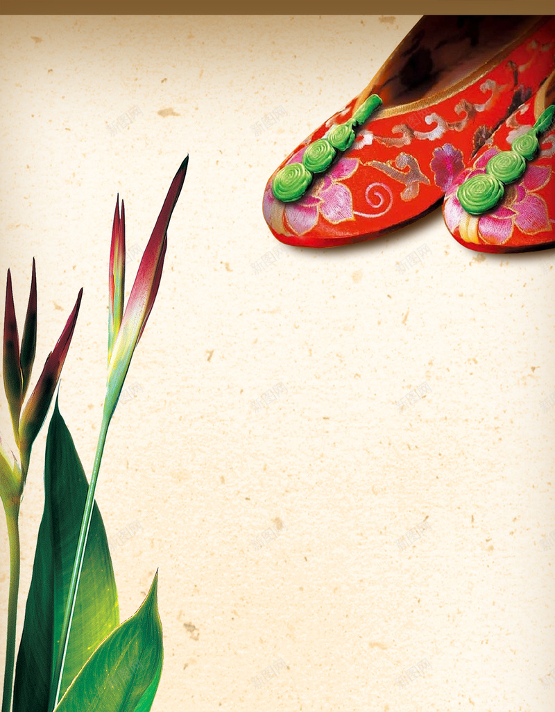 古风绣花鞋民族质感褐色背景素材psd设计背景_88icon https://88icon.com 中国风 古风 布鞋 民族 素材 绣花图片 绣花鞋 老北京 背景 褐色 质感