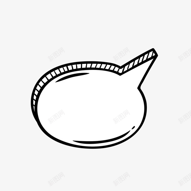 黑白会话框对话框简约对话框对话气泡png免抠素材_88icon https://88icon.com 图形框 对话框 对话气泡 简约对话框 黑白会话框