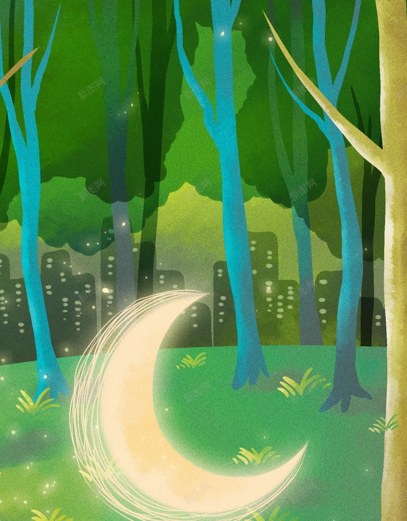 唯美仲夏夜之梦夜景PSD素材psd设计背景_88icon https://88icon.com 唯美晚安 城市夜景 夜空 星空 晚安 夜晚 仲夏夜之梦 分层文件 PSD源文件 高清背景 PSD素材 背景海报 背景素材 背景模板