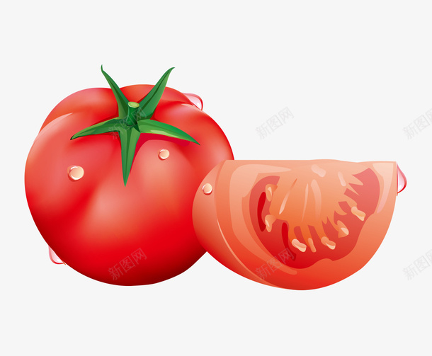 食物健康西红柿矢量图eps免抠素材_88icon https://88icon.com 健康 红色 西红柿 食物 矢量图