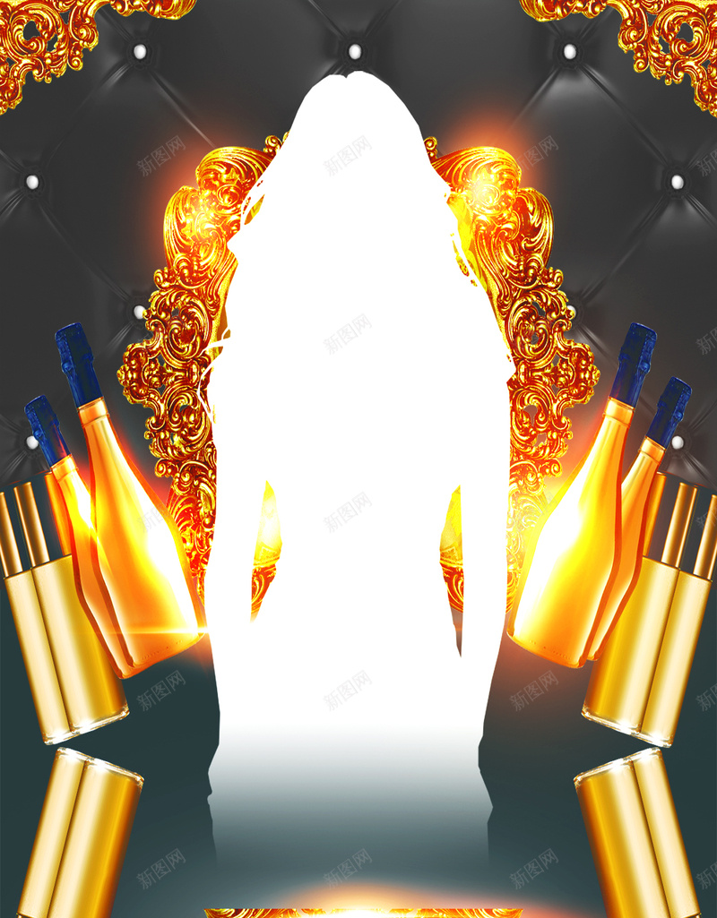 炫酷酒会背景psd设计背景_88icon https://88icon.com 炫酷 酒瓶 酒吧 女人 狂欢 激情