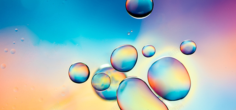 气泡背景图jpg设计背景_88icon https://88icon.com 气泡 彩色 水 炫彩 渐变 海报banner 摄影 风景