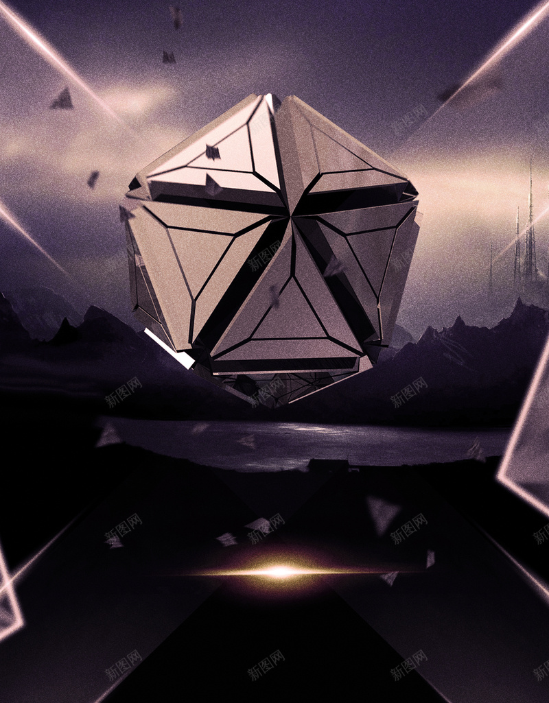 未来科技海报背景psd设计背景_88icon https://88icon.com psd 数码产品海报 未来 未来感超强的视觉海报图片下载 海报 淘宝海报 科技 科技感 黑色