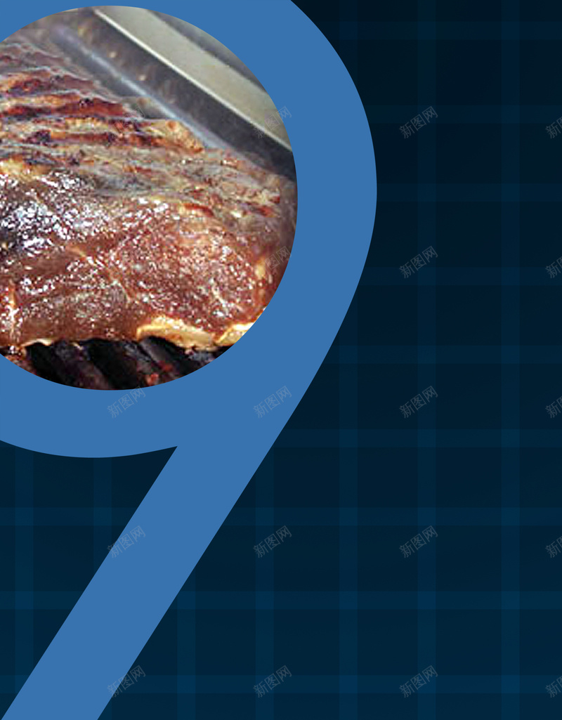 美食牛排psd设计背景_88icon https://88icon.com 促销 折扣 牛排 美食 黑色 蓝色 冷酷 质感 纹理