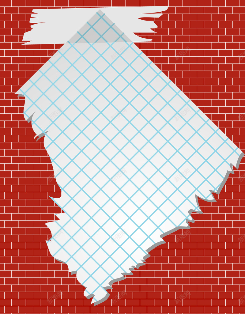 红色砖墙撕痕贴纸撕页这空白文本背景jpg设计背景_88icon https://88icon.com 撕痕贴纸 红色砖墙 撕痕 撕页 纸张 文本背景 笔记本 空白文本 撕页便签 素材背景