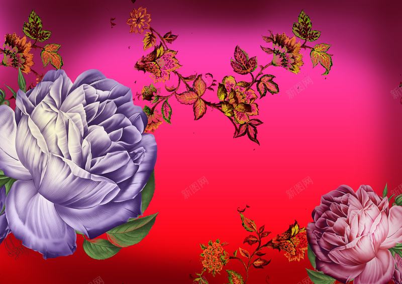 绣花素材富贵花朵牡丹花中国元素psd设计背景_88icon https://88icon.com 中国元素 富贵花 朵 牡丹花 牡丹花素材 素材 素材中国 绣花 绣花图片 花朵 花朵素材