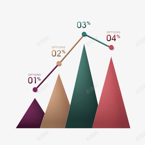 山峰指标图线型图png免抠素材_88icon https://88icon.com 山峰 指标图 线型图