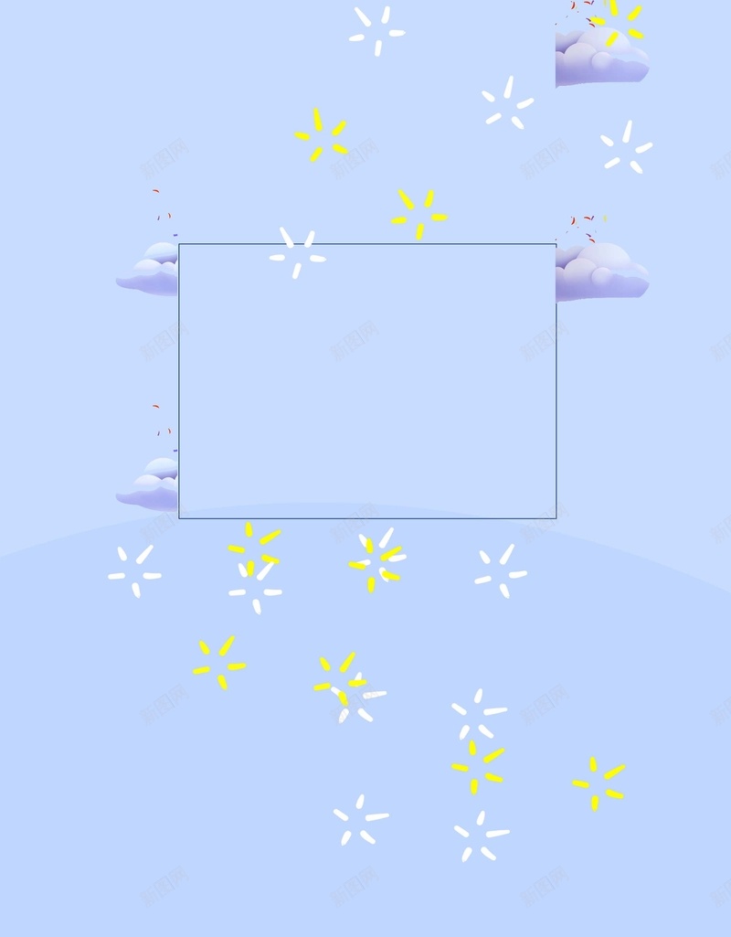 清新小碎花海报背景psd设计背景_88icon https://88icon.com 小碎花 大气 文艺 清新 简约 蓝色 纹理 海报 背景
