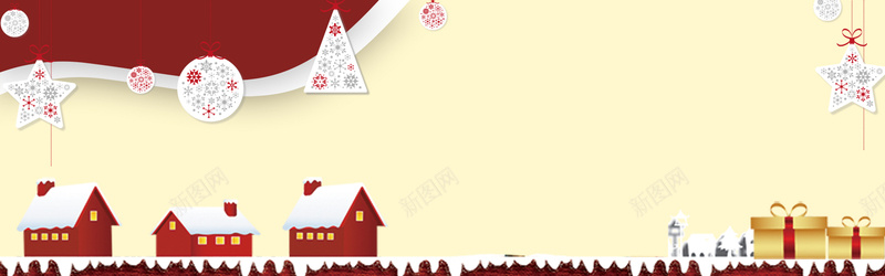 简约梦幻圣诞节bannerpsd设计背景_88icon https://88icon.com banner 冬季 卡通 圣诞节 房屋 时尚 梦幻 礼品 简约