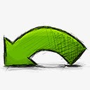 箭头撤消手绘网页图标png免抠素材_88icon https://88icon.com arrow undo 撤消 箭头