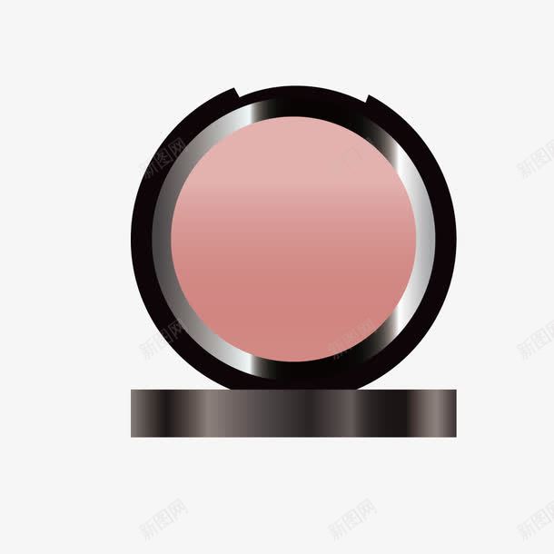粉饼扁平化化妆品png免抠素材_88icon https://88icon.com 化妆品 扁平化 日化用品 粉饼 装饰