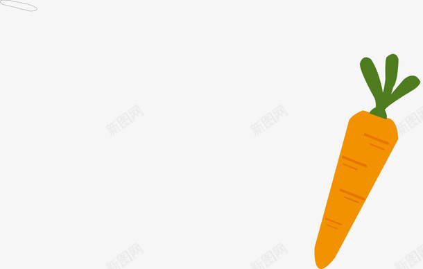 卡通胡萝卜可爱png免抠素材_88icon https://88icon.com 卡通 可爱 好看 简单