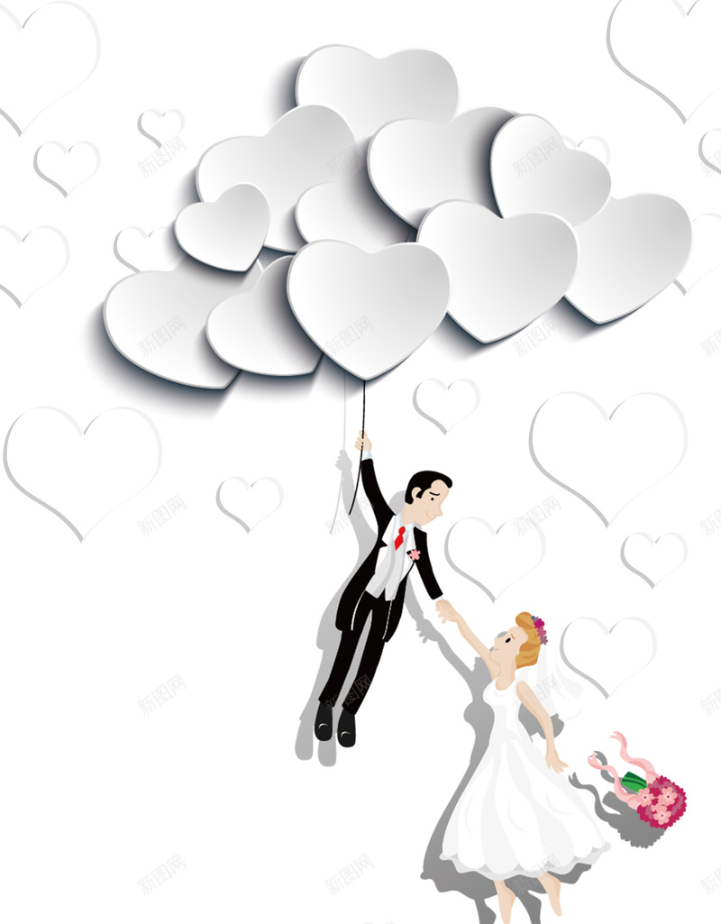 唯美小清新立体婚礼广告psd设计背景_88icon https://88icon.com psd分层 唯美 婚庆 婚礼 婚纱 小清新 广告设计 文艺 新娘新郎 浪漫 海报 源文件 礼服 结婚 花卉 花朵 西式婚礼