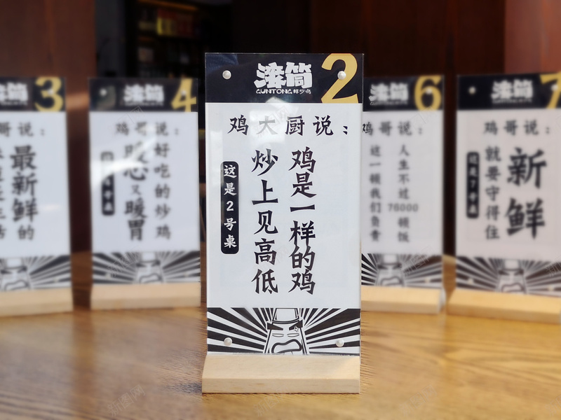一个有个性的桌牌jpg设计背景_88icon https://88icon.com 个性化 桌牌 滚筒鸡 美食