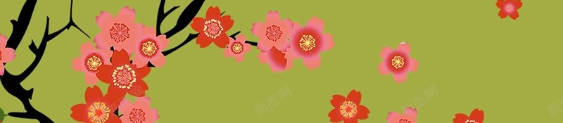 花边典雅草绿和风日本手绘自然舒适广告背景psd设计背景_88icon https://88icon.com 和风 广告背景 日本 日本广告 日本背景 环保 背景 邀请函