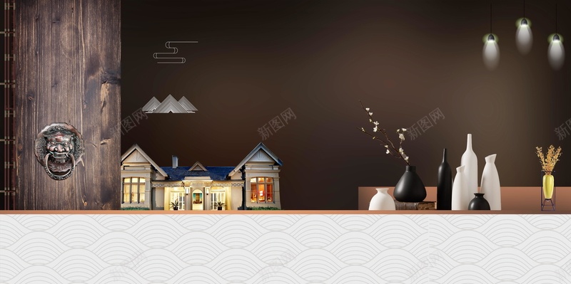 新中式地产高端地产开幕PSD分层psd设计背景_88icon https://88icon.com 新中式 中式地产 庭院 中国风 中式 别墅院子 复古 古典 分层文件 PSD源文件 高清背景 PSD素材 背景海报 背景素材 背景模板