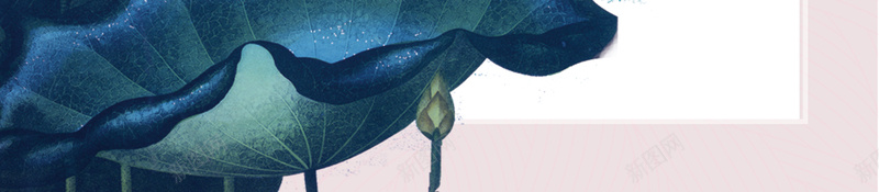 清新手绘春夏新风尚荷花背景psd设计背景_88icon https://88icon.com 春夏新风尚 花卉背景 手绘 新品 花朵 上新 折扣 促销 荷花 边框 复古