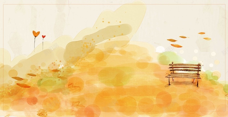 电商淘宝天猫秋季秋天女装促销海报背景素材psd设计背景_88icon https://88icon.com 秋季 秋天 女装 促销 海报 淘宝 手绘 文艺 清新 校园风 秋季女装 女装上新 折扣 包邮 平面 广告 背景 分层 PSD 素材 模板