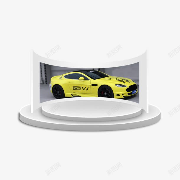 白色汽车海报png免抠素材_88icon https://88icon.com psd 海报 白色 设计
