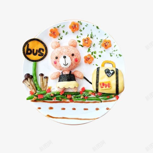 卡通绘画便当png免抠素材_88icon https://88icon.com 产品实物 可爱 饭团