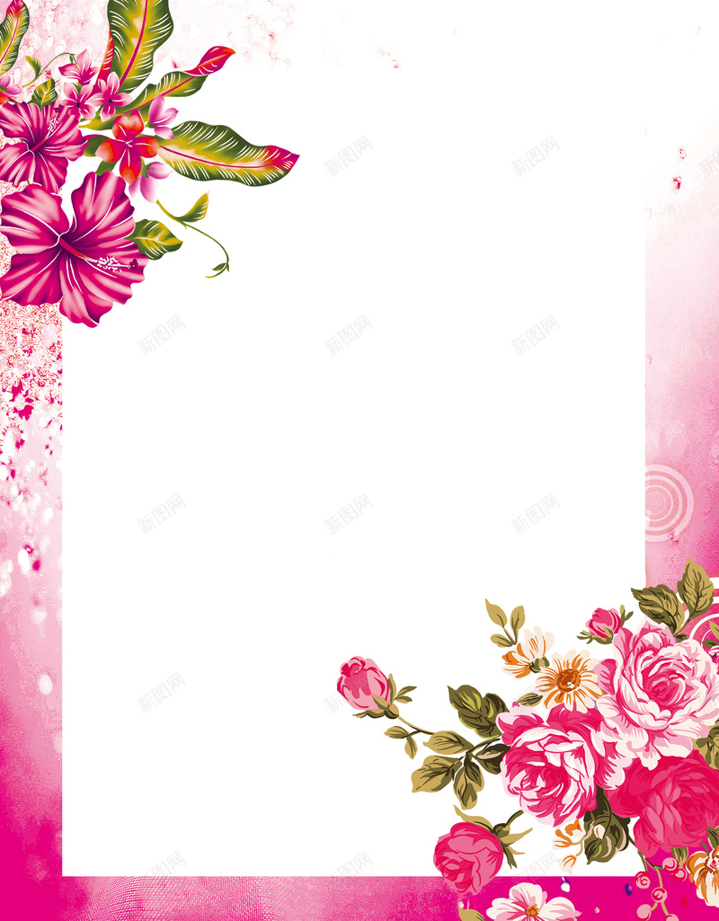 花瓣梦幻浪漫妇女节背景psd设计背景_88icon https://88icon.com 三八妇女节 节日背景 母亲节 婚庆 贺卡 海报素材 梦幻 浪漫 温馨 粉色 花瓣 简约