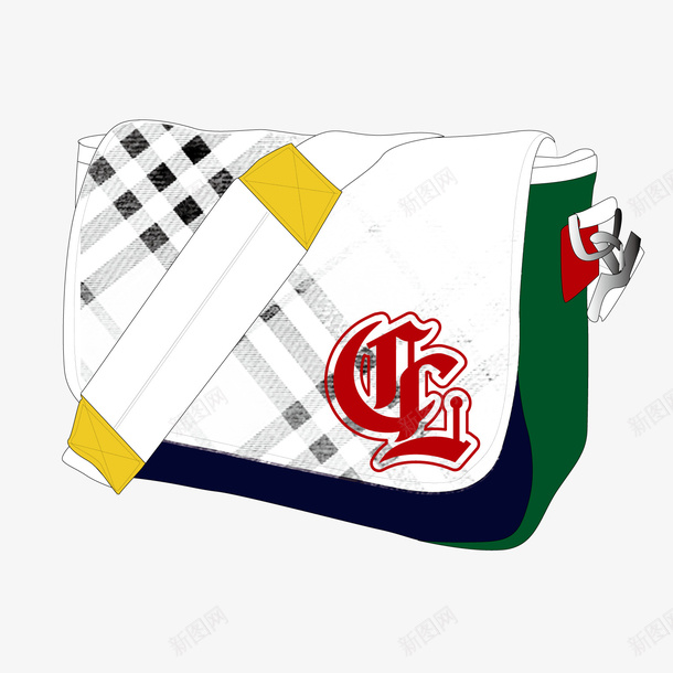 孩子包包矢量图ai免抠素材_88icon https://88icon.com 包包 帆布 时尚 矢量图