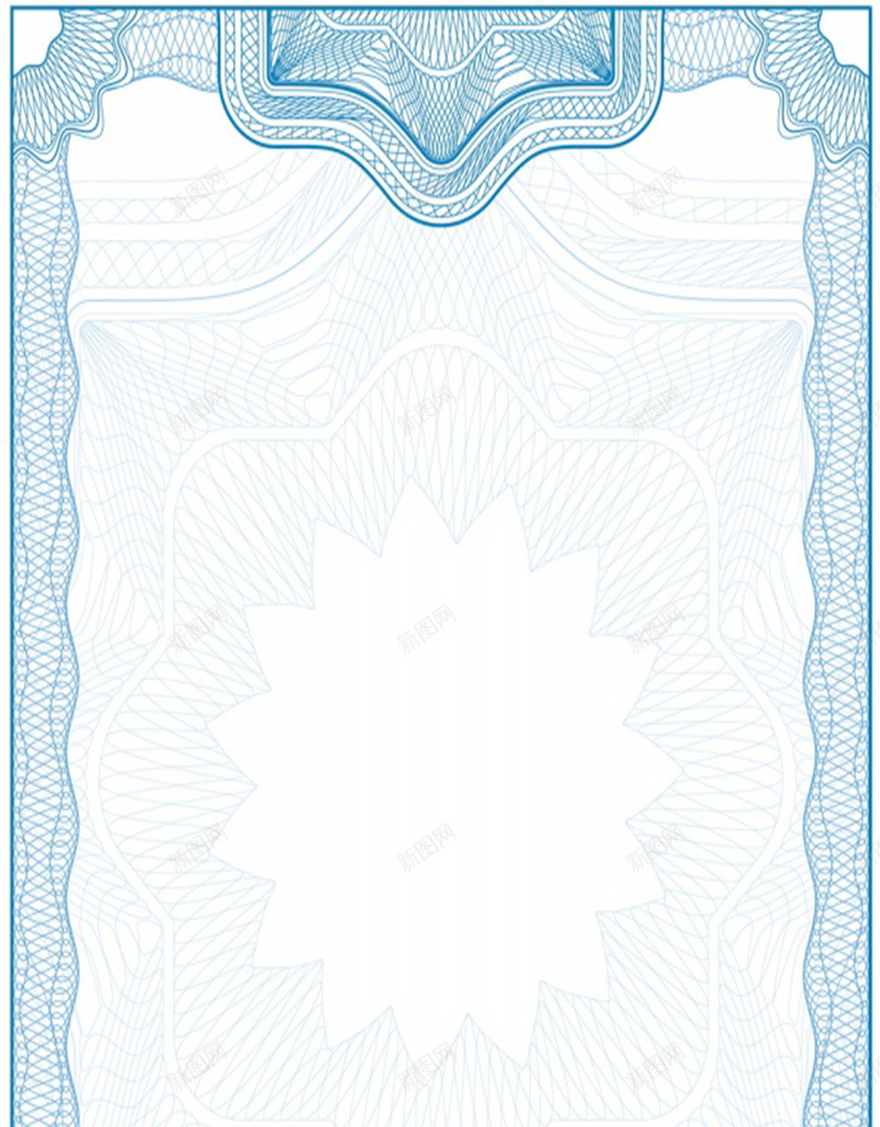 蓝色背景上的边框H5素材背景jpg设计背景_88icon https://88icon.com 蓝色背景 简约 纹理 花纹 边框 H5素材 图案 PSD背景