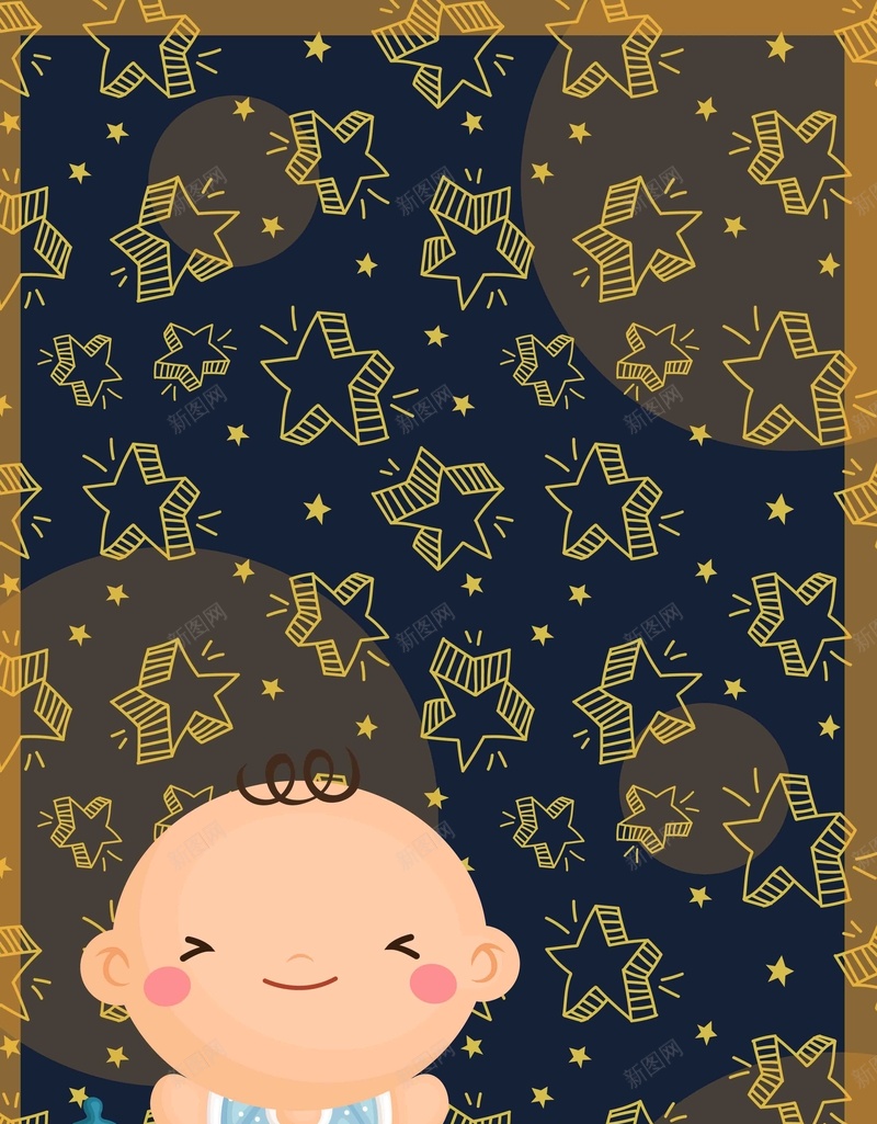 可爱婴儿童装促销卡通手绘插画psd设计背景_88icon https://88icon.com 促销 卡通 可爱 婴儿 宣传 手绘 推广 插画 童装