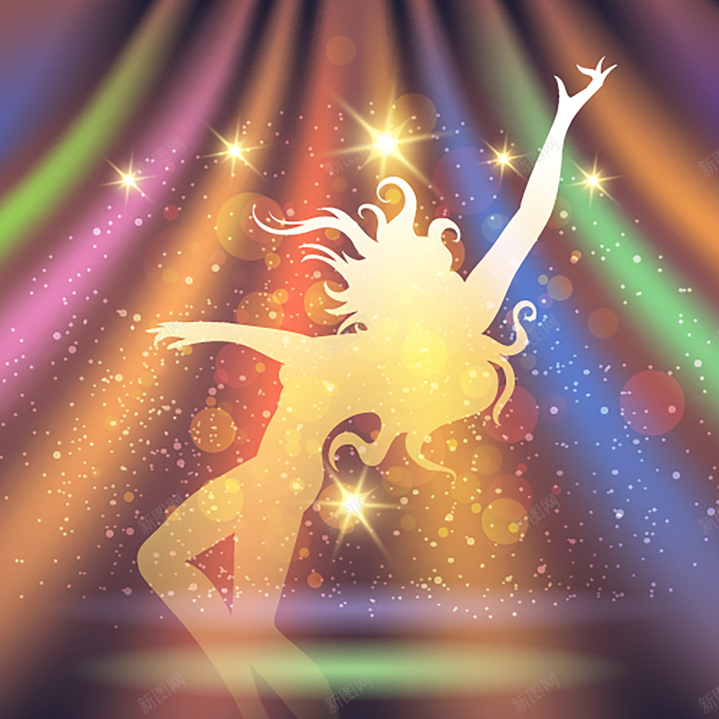 七彩灯光舞动背景eps设计背景_88icon https://88icon.com 七彩 灯光 舞动 背景 激情 狂欢