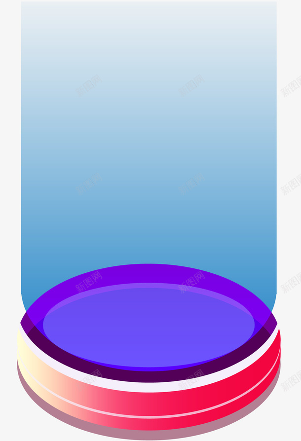 科技立体渐变圆形底座矢量图ai免抠素材_88icon https://88icon.com 圆形底座 渐变 矢量科技 科技 装饰图案 矢量图