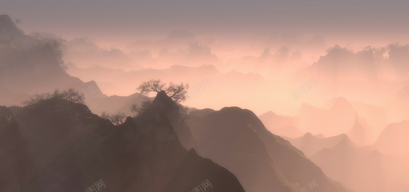 群山风光jpg设计背景_88icon https://88icon.com 日出日落 海报banner 摄影 风景 群山风光