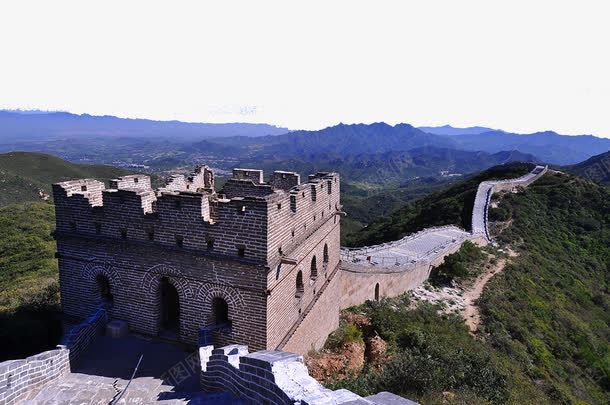 八达岭长城烽火台png免抠素材_88icon https://88icon.com 中国风建筑 古典 古建筑 旅游 著名景点 长城