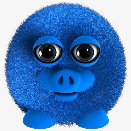 失败蓝色的FlopsAnimaliconspng免抠素材_88icon https://88icon.com Blue Flops 失败 蓝色的