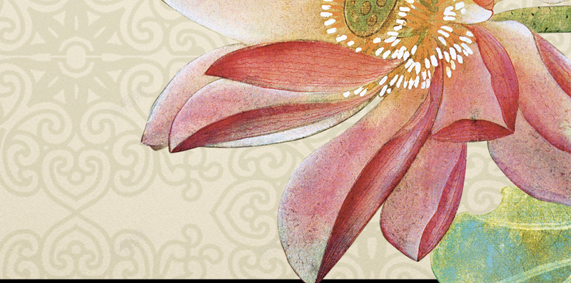 中国美食荷花中国风5H背景图psd素材jpg设计背景_88icon https://88icon.com 荷花 美食 中国美食 psd 中国风