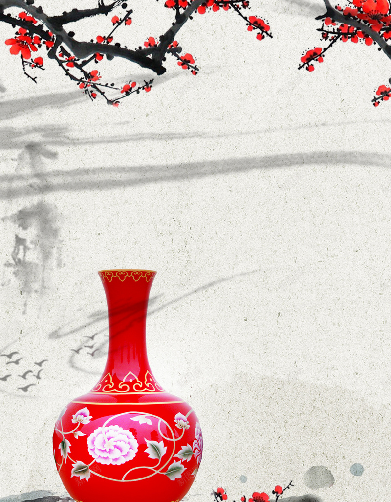 中国风中国红瓷器工艺品jpg设计背景_88icon https://88icon.com 陶瓷 青花瓷 瓷器 青花瓷器 陶瓷文化 中国风中国红瓷器工艺品 花瓶 陶瓷花瓶