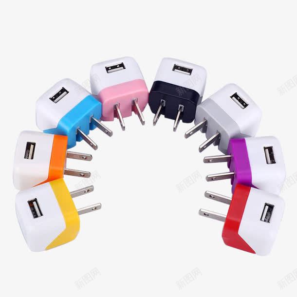 车载车充png免抠素材_88icon https://88icon.com 产品实物 充电器 多色 旅行