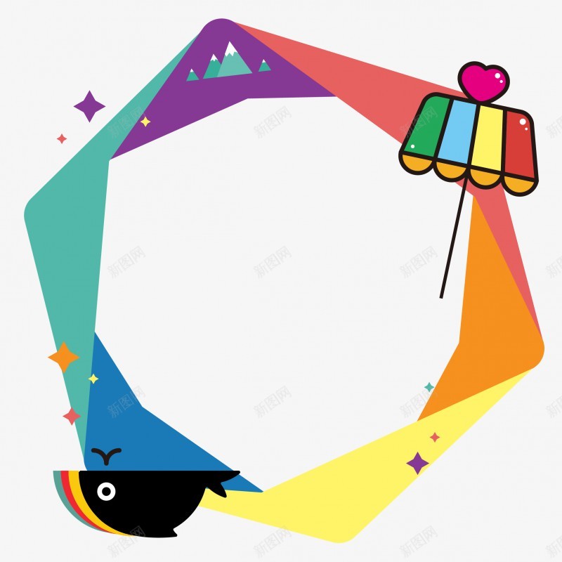 七彩色奇幻世界可爱卡通儿童风撞色矢量边框png免抠素材_88icon https://88icon.com 七彩 彩色 奇幻 世界 可爱 卡通 儿童 风撞色 矢量 边框