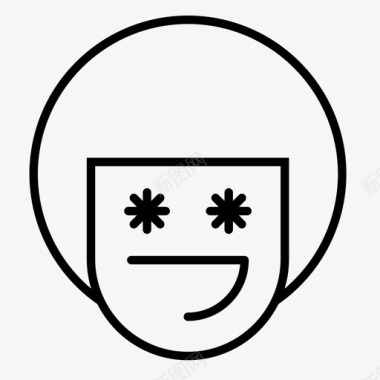 男孩表情符号微笑图标icon 男孩表情符号微笑图标