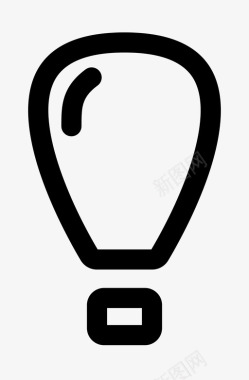 灯泡想法点亮图标icon 灯泡想法点亮图标