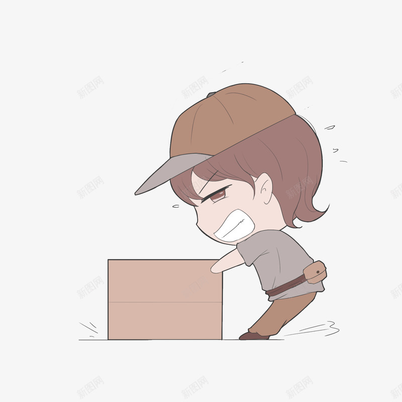 快递物流卡通手绘搬快递免扣人物png免抠素材_88icon https://88icon.com 快递 物流 卡通 手绘 免扣 人物