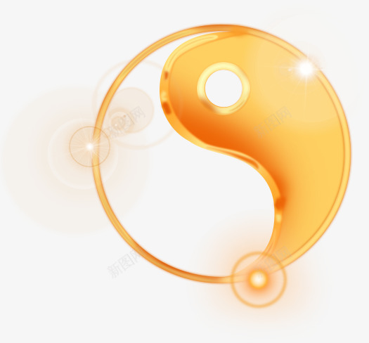 金太极八卦古风png免抠素材_88icon https://88icon.com 金太极 太极 八卦 古风