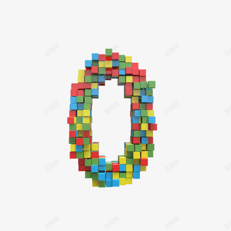 红黄积木搭建数字字母Opng免抠素材_88icon https://88icon.com 3D 英文 积木 字数 数字 26个 字母 透明 碎石 组合 文字