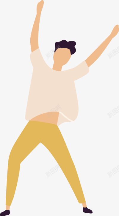 跳舞的少年卡通扁平人物图免扣扁平等距插画人物合辑png免抠素材_88icon https://88icon.com 扁平 人物 跳舞 少年 卡通 图免 等距 插画