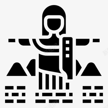 基督救赎者巴西里约热内卢图标icon 基督救赎者巴西里约热内卢图标