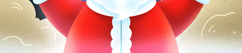 手绘背景图圣诞老人元素图psd设计背景_88icon https://88icon.com 手绘 圣诞老人 送礼 背景图 树枝装饰 圣诞背景图
