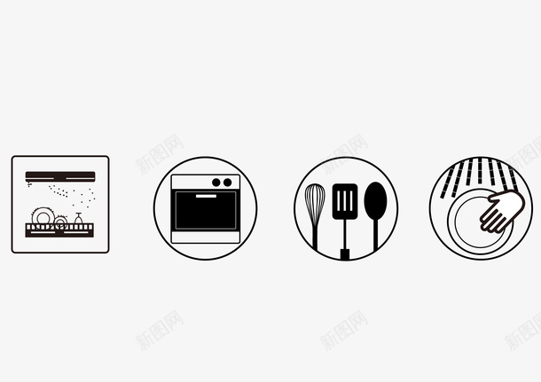 洗碗机小图标ai免抠素材_88icon https://88icon.com 洗碗机 微锅炉 洗手 尼龙三件套