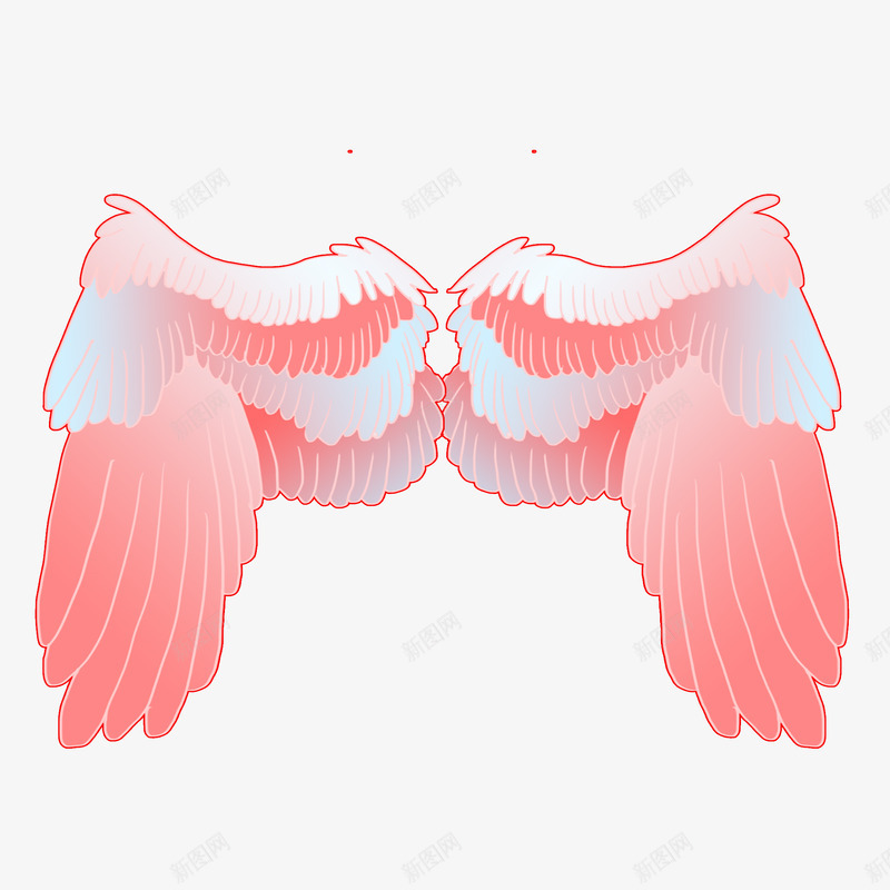 精美的彩色翅膀插画png免抠素材_88icon https://88icon.com 羽毛翅膀插画 彩色的翅膀 卡通翅膀 手绘翅膀 彩色的翅膀 漂亮的翅膀 美丽的翅膀 卡通插画 手绘插画 展翅 振翅 羽毛 羽翼 翅膀